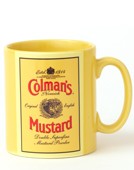 Mustard Label Mug